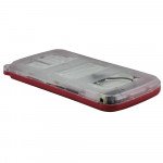 Wholesale Galaxy S5, S4, S3, S2 Waterproof Crystal Clear Hard Case (Hot Pink)